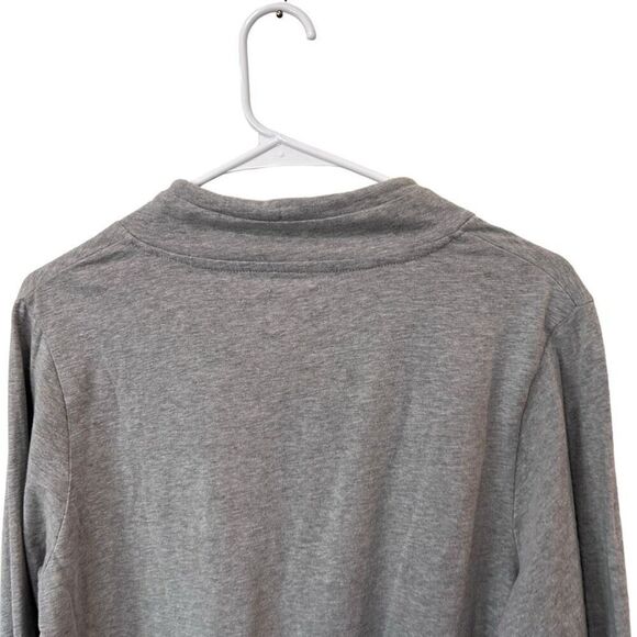 Jason Wu For Eva Air Drawstring Long Sleeve Pullover Top Gray sweater Size M - Picture 5 of 10